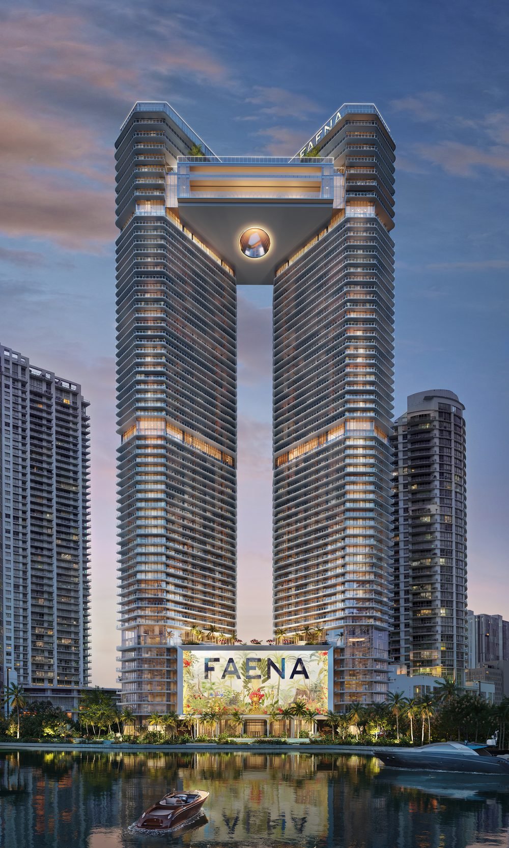Faena Residences Miami, empreendimento pré-construção com torres gêmeas